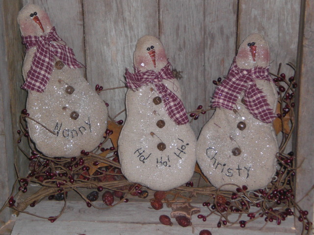 Primitive Christmas Crafts Ideas